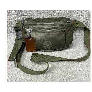 Kipling Green Waist Pack Belt Bag #64666